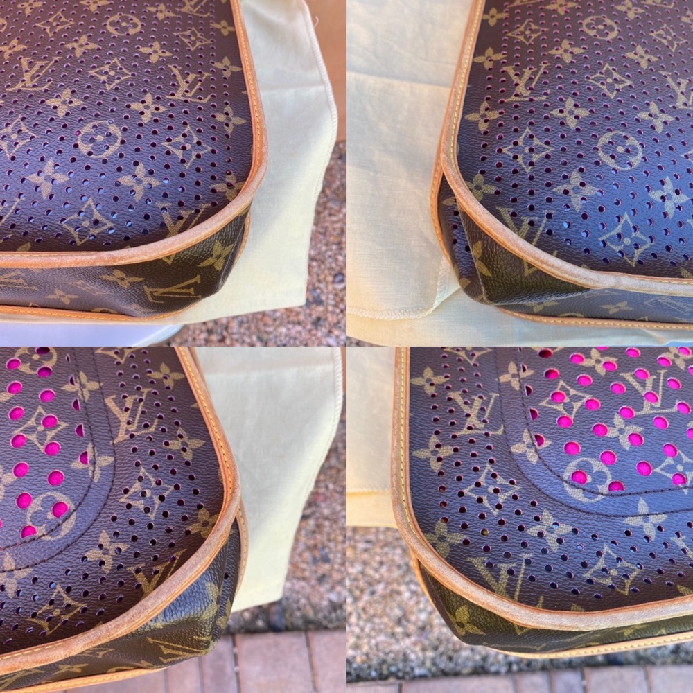 SOLD Louis Vuitton Monogram Perforated Monogram Musette Bag - Picture 10 of 13